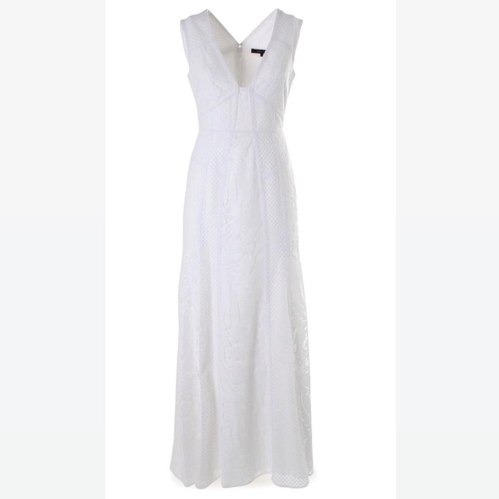 BCBG MaxAzria WHITE LACE DRESS